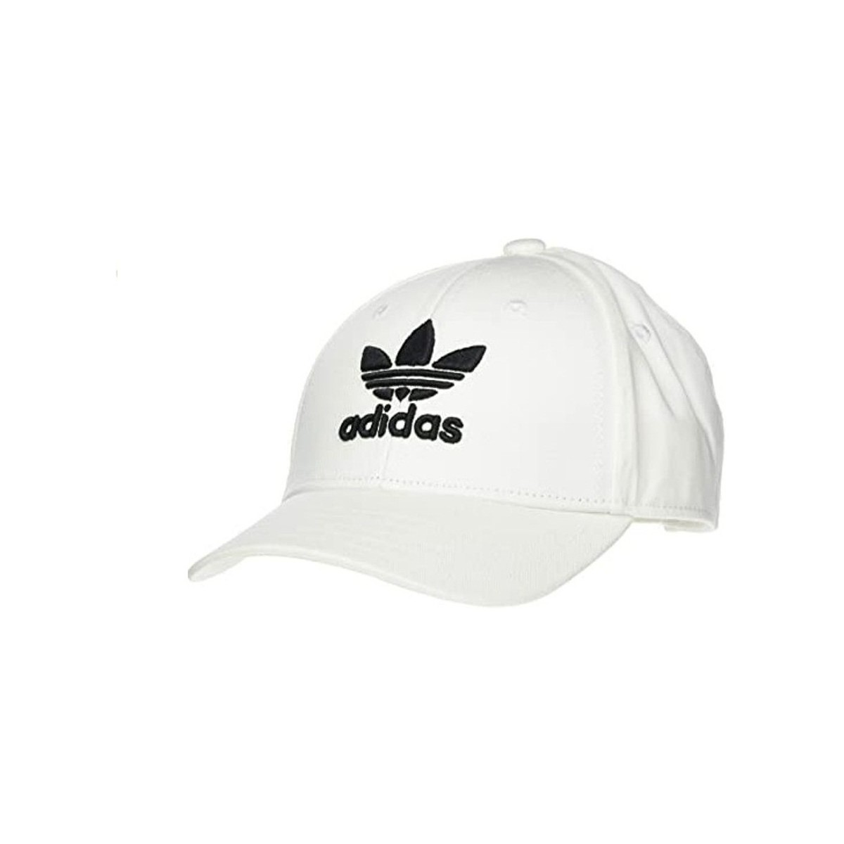 Accessori Uomo Cappelli adidas Originals Cappellino Trefoil Baseball Bianco