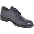 Image of Classiche basse Malu Shoes Scarpe Scarpe uomo stringata classica 014 in vera pelle abrasivato blu