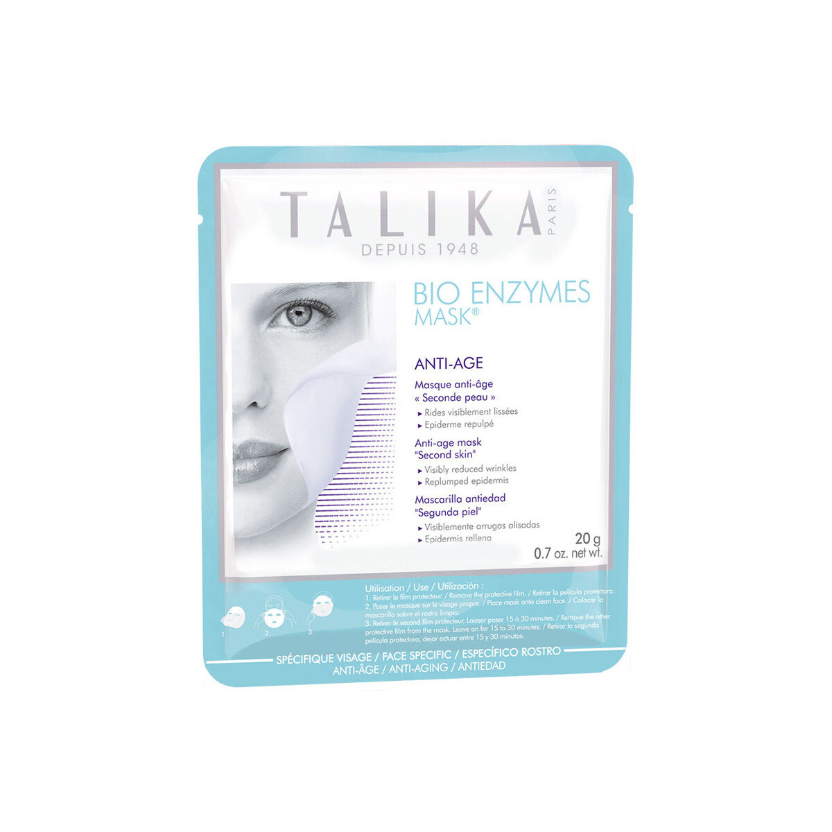 Bellezza Donna Maschere & scrub Talika Bio Enzymes Anti Aging Mask 20 Gr 