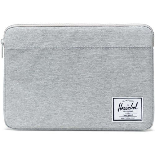 Borse Porta PC Herschel Anchor Sleeve for MacBook Light Grey Crosshatch - 15'' Grigio