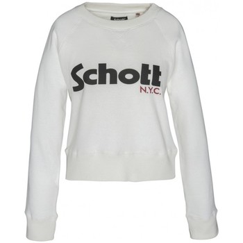 Image of Felpa Schott Sweatshirt SW GINGER 1 W Blanc