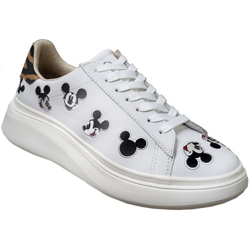 Scarpe Donna Sneakers basse Disney Md477 Bianco