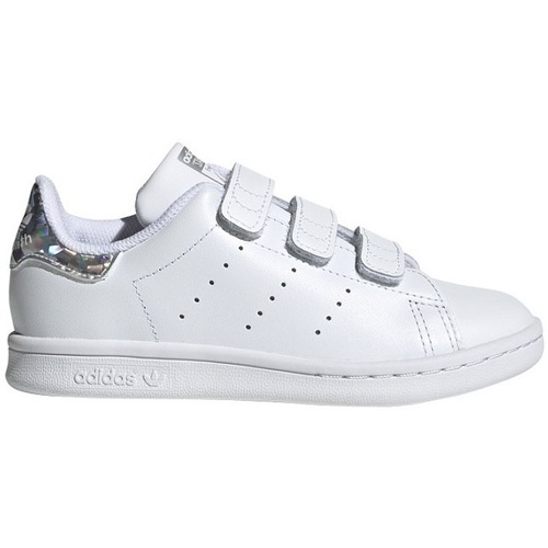 Scarpe Unisex bambino Sneakers adidas Originals Stan Smith Cf C- scarpa bambina Bianco
