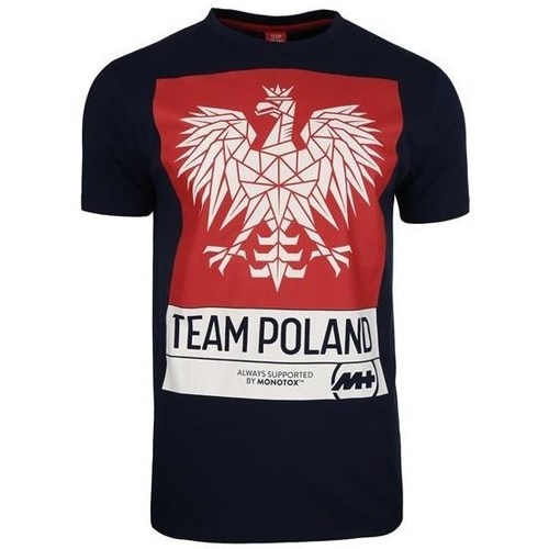Abbigliamento Uomo T-shirt maniche corte Monotox Eagle Stamp Bianco, Nero, Rosso