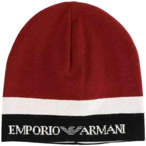 Accessori Cappelli Emporio Armani CAPPELLO./BIANCO/NERO Rosso