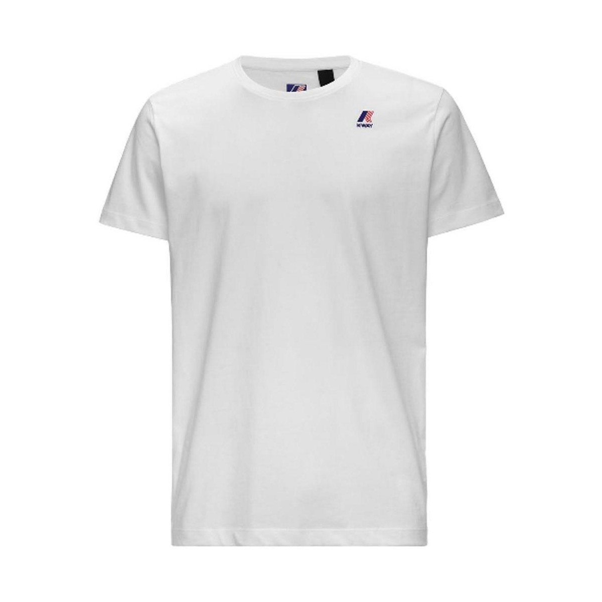 Abbigliamento Uomo T-shirt & Polo K-Way K007JE0 Bianco