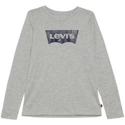 Abbigliamento Uomo T-shirts a maniche lunghe Levi's 4EA643 Grigio