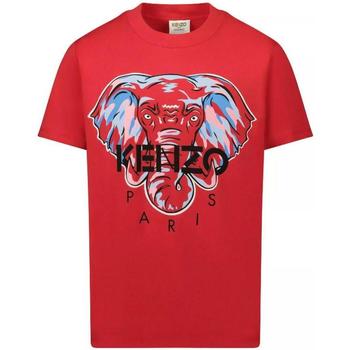 Abbigliamento Bambino T-shirt maniche corte Kenzo KR10638 Rosso