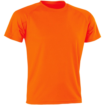 Abbigliamento Uomo T-shirts a maniche lunghe Spiro SR287 Arancio
