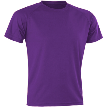 Abbigliamento Uomo T-shirts a maniche lunghe Spiro SR287 Viola
