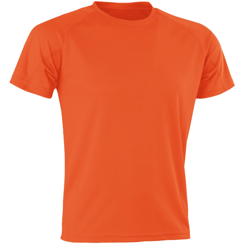 Abbigliamento Uomo T-shirts a maniche lunghe Spiro SR287 Arancio
