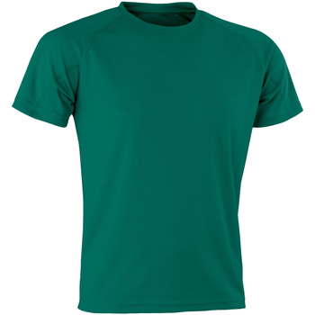 Abbigliamento Uomo T-shirts a maniche lunghe Spiro SR287 Verde