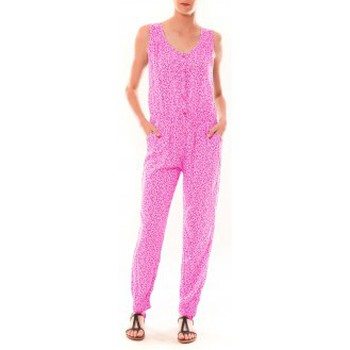 Abbigliamento Donna Shorts / Bermuda Dress Code Combinaison Z073  Rose Rosa