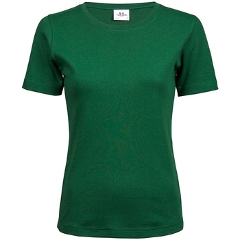 Abbigliamento Donna T-shirts a maniche lunghe Tee Jays Interlock Verde