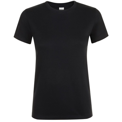 Abbigliamento Donna T-shirt maniche corte Sols 01825 Nero