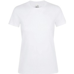 Abbigliamento Donna T-shirt maniche corte Sols 01825 Bianco