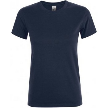 Abbigliamento Donna T-shirt maniche corte Sols 01825 Blu