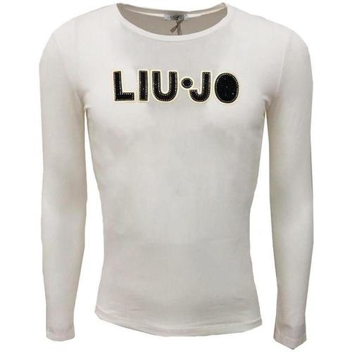 Abbigliamento Bambina T-shirt & Polo Liu Jo ./GLITTER Bianco