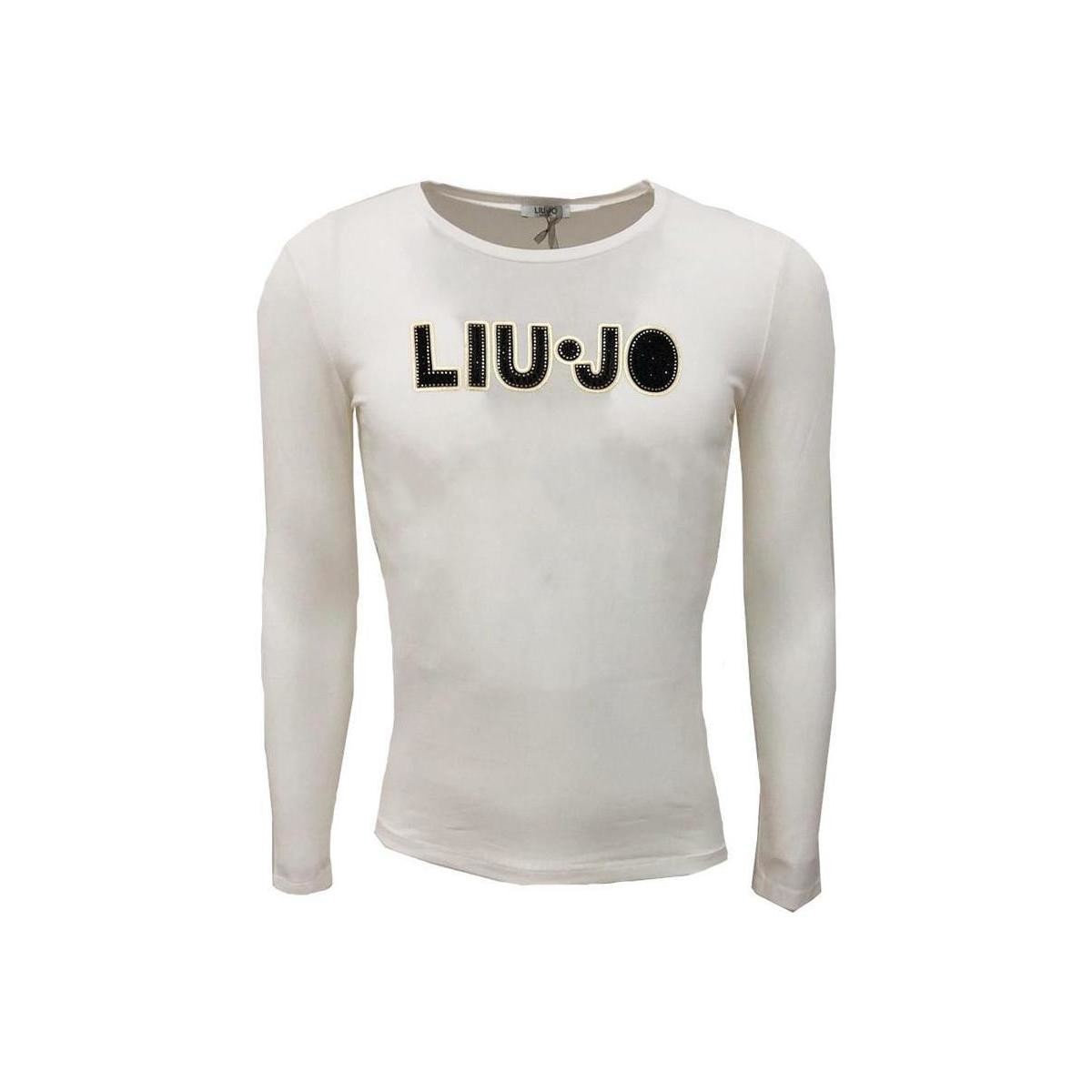 Abbigliamento Bambina T-shirt & Polo Liu Jo ./GLITTER Bianco