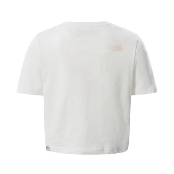 The North Face EASY CROPPED TEE Bianco