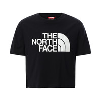 Abbigliamento Bambina T-shirt maniche corte The North Face EASY CROPPED TEE Nero