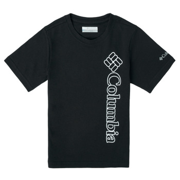 Abbigliamento Bambino T-shirt maniche corte Columbia HAPPY HILLS GRAPHIC Nero