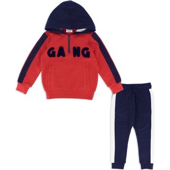 Abbigliamento Unisex bambino Completi Primigi tuta con cappuccio felpata bambino suits entry junior Red