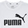 Abbigliamento Bambino T-shirt maniche corte Puma ESSENTIAL LOGO TEE Bianco