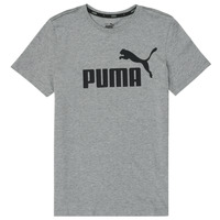 Abbigliamento Bambino T-shirt maniche corte Puma ESSENTIAL LOGO TEE Grigio