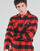 Abbigliamento Uomo Camicie maniche lunghe Dickies NEW SACRAMENTO SHIRT RED Rosso / Nero