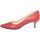 Scarpe Donna Décolleté Malu Shoes Decollete' donna a punta bordeaux tacco a spillo 5 cm vera pell Rosso