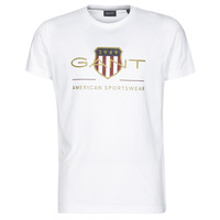 Abbigliamento Uomo T-shirt maniche corte Gant ARCHIVE SHIELD Bianco