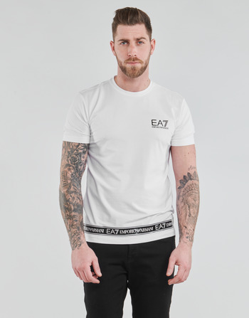 Abbigliamento Uomo T-shirt maniche corte Emporio Armani EA7 3KPT05-PJ03Z-1100 Bianco