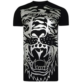 Abbigliamento Uomo T-shirt maniche corte Ed Hardy Big-tiger t-shirt Nero
