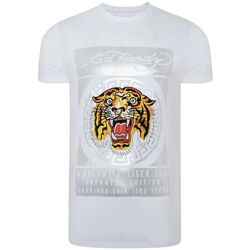 Abbigliamento Uomo T-shirt maniche corte Ed Hardy - Tile-roar t-shirt Bianco