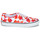 Scarpe Donna Sneakers basse Vans AUTHENTIC Bianco / Rosso