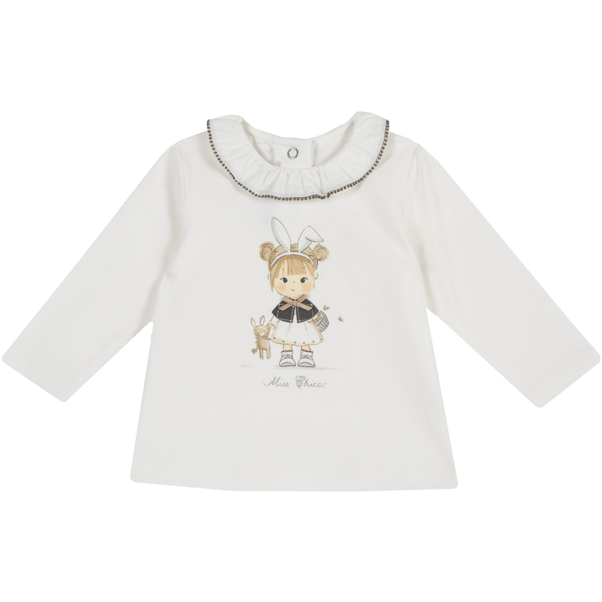 Abbigliamento Unisex bambino T-shirt & Polo Chicco 09047560000000 Bianco