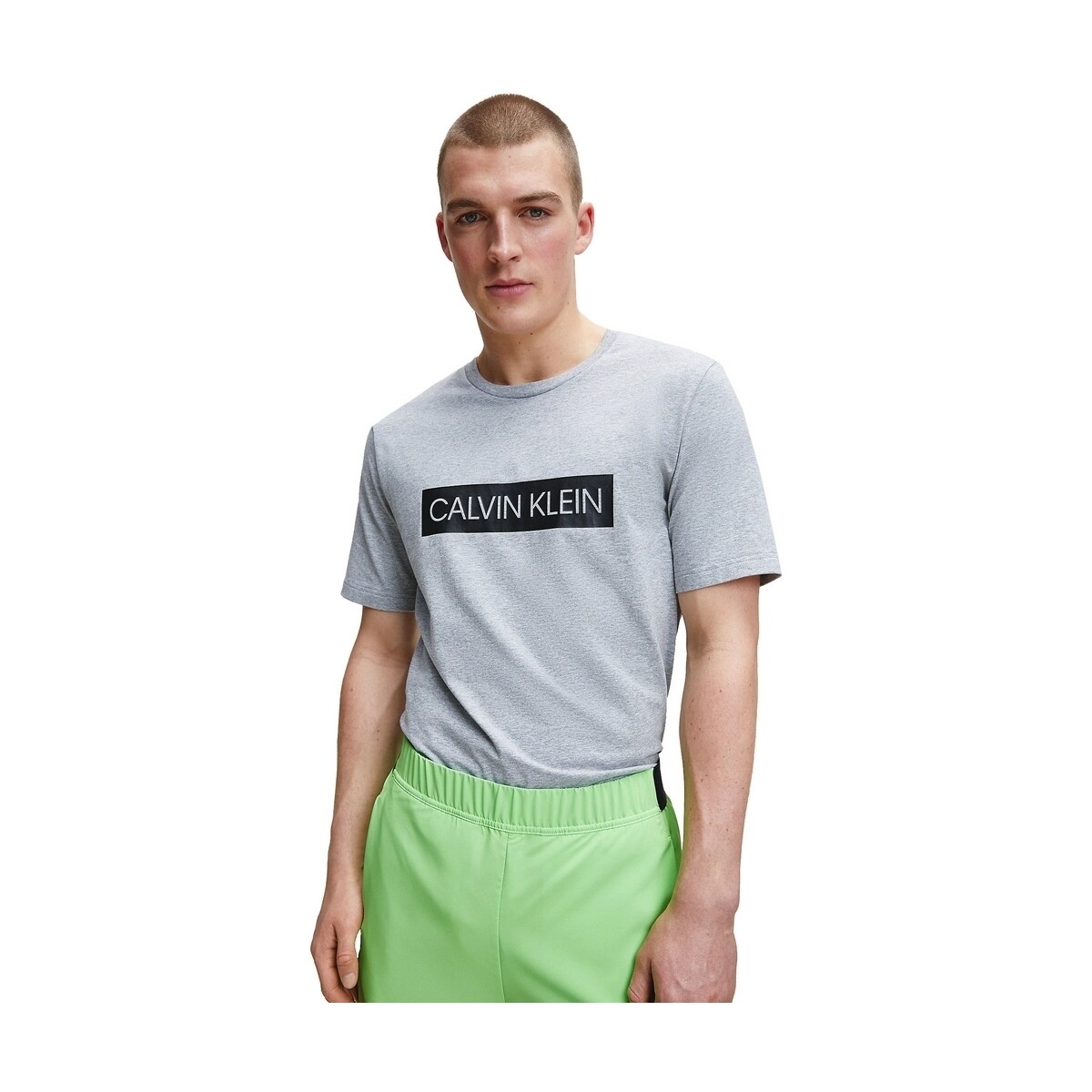 Abbigliamento Uomo T-shirt & Polo Calvin Klein Jeans 00GMT0K119 Grigio