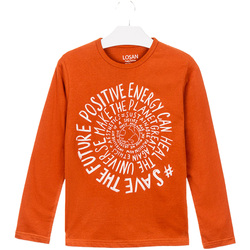Abbigliamento Unisex bambino T-shirt & Polo Losan 023-1013AL Arancio