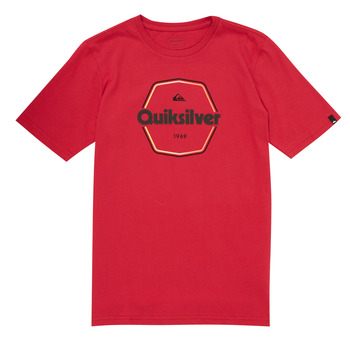 Abbigliamento Bambino T-shirt maniche corte Quiksilver HARD WIRED Rosso