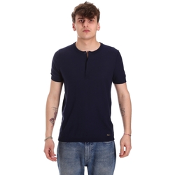 Abbigliamento Uomo T-shirt & Polo Gaudi 011BU53007 Blu
