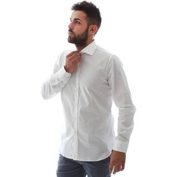 Abbigliamento Uomo Camicie maniche lunghe Gmf EQ2 1428 951106/01 Bianco