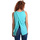 Abbigliamento Donna Top / T-shirt senza maniche Key Up 5Z14S 0001 Blu