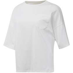 Abbigliamento Donna T-shirt maniche corte Reebok Sport DU4048 Bianco