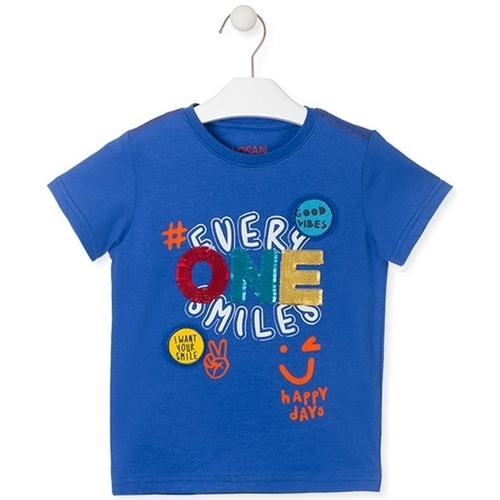 Abbigliamento Unisex bambino T-shirt & Polo Losan 015-1032AL Blu