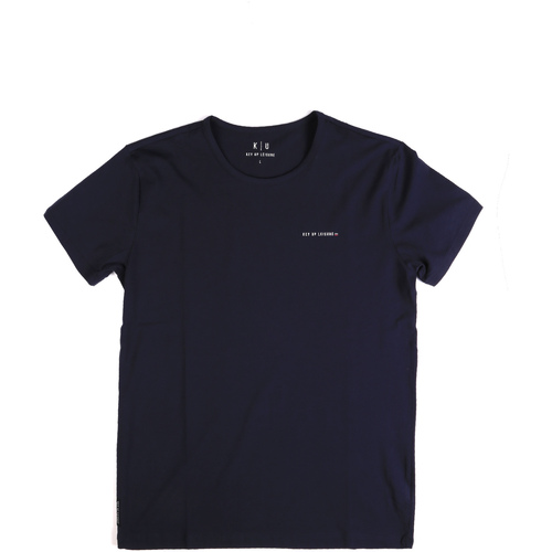 Abbigliamento Uomo T-shirt maniche corte Key Up 2G69S 0001 Blu