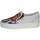 Scarpe Donna Mocassini Malu Shoes scarpe donna bianco vera pelle artistico con zip laterali mocas Bianco