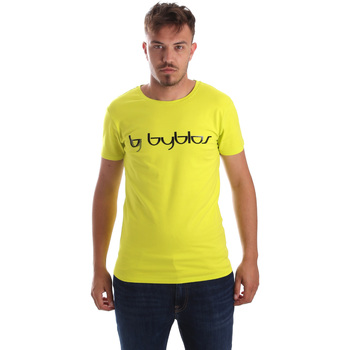 Abbigliamento Uomo T-shirt maniche corte Byblos Blu 2MT0023 TE0048 Giallo