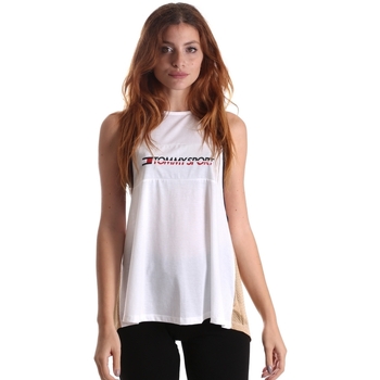 Abbigliamento Donna Top / T-shirt senza maniche Tommy Hilfiger S10S100429 Bianco