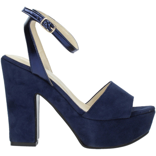 Scarpe Donna Sandali Grace Shoes TQ 106_ Blu
